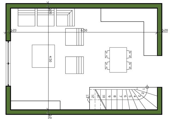 Η κάτοψη του χώρου Η κάτοψη του χώρου